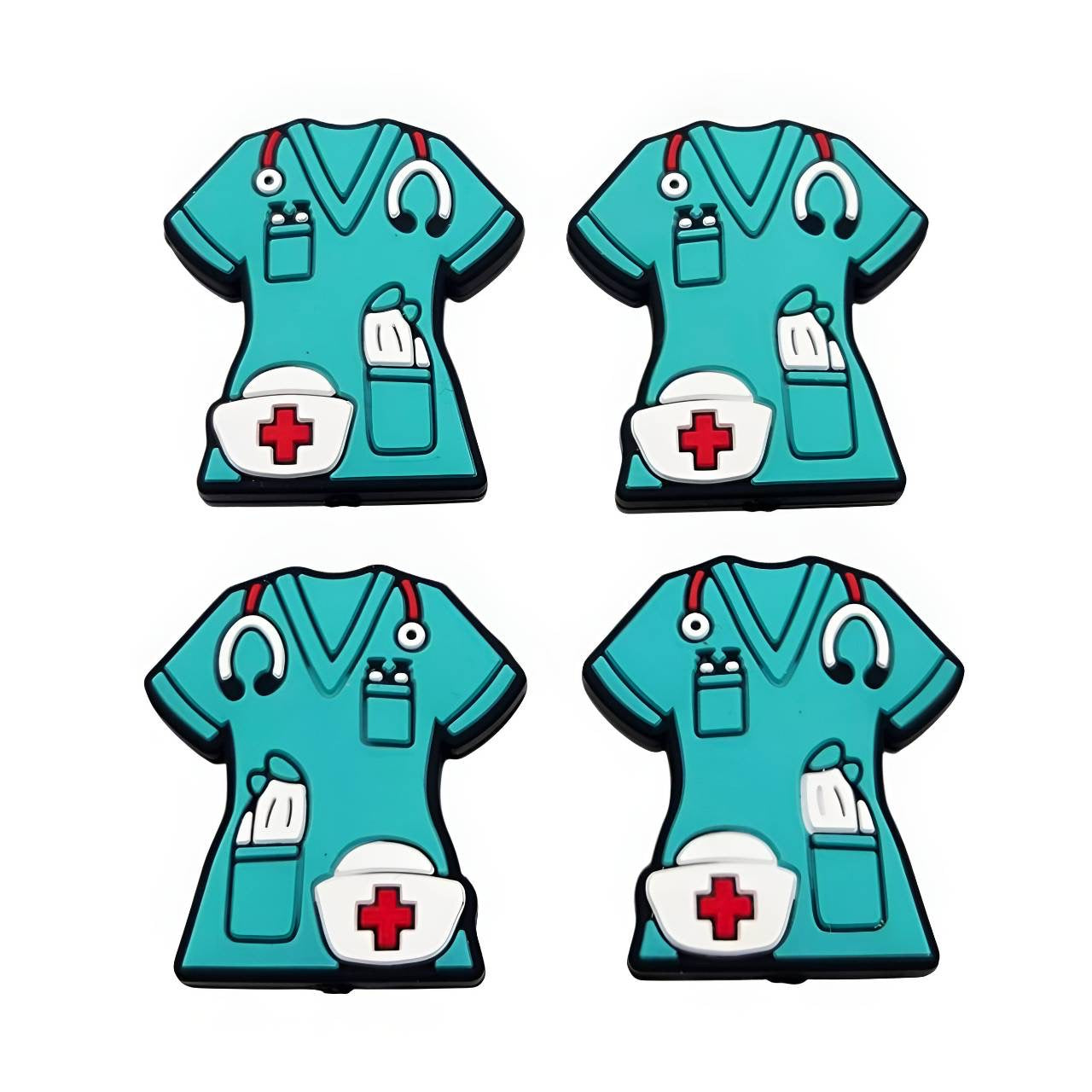 Healing Hands Silicone Focal Beads