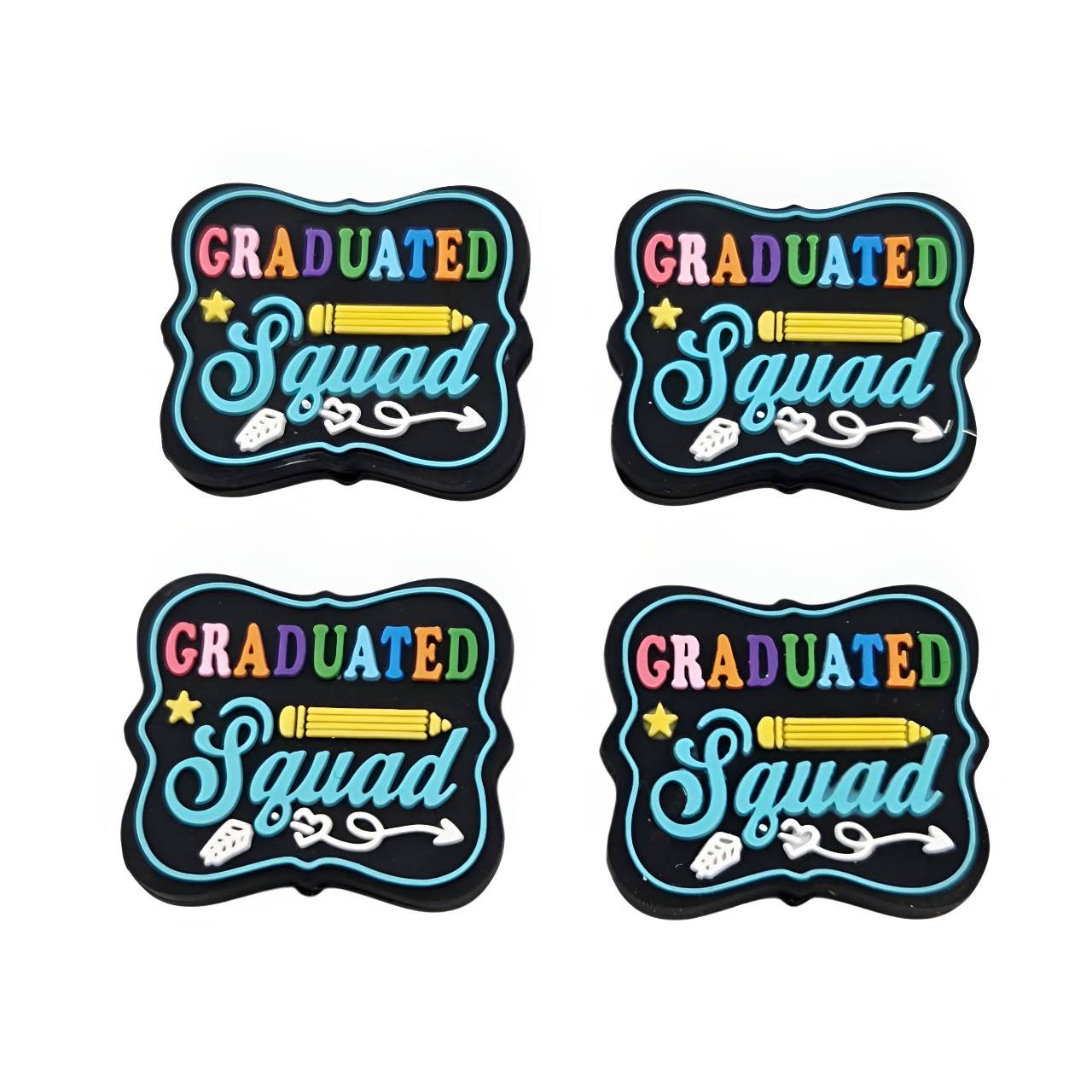Graduated Squad Silicone Focal Beads