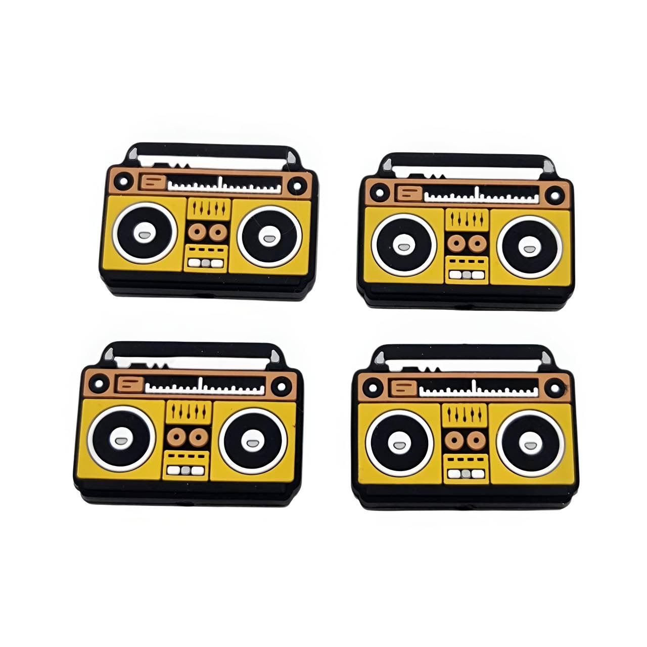 Boombox Silicone Focal Beads