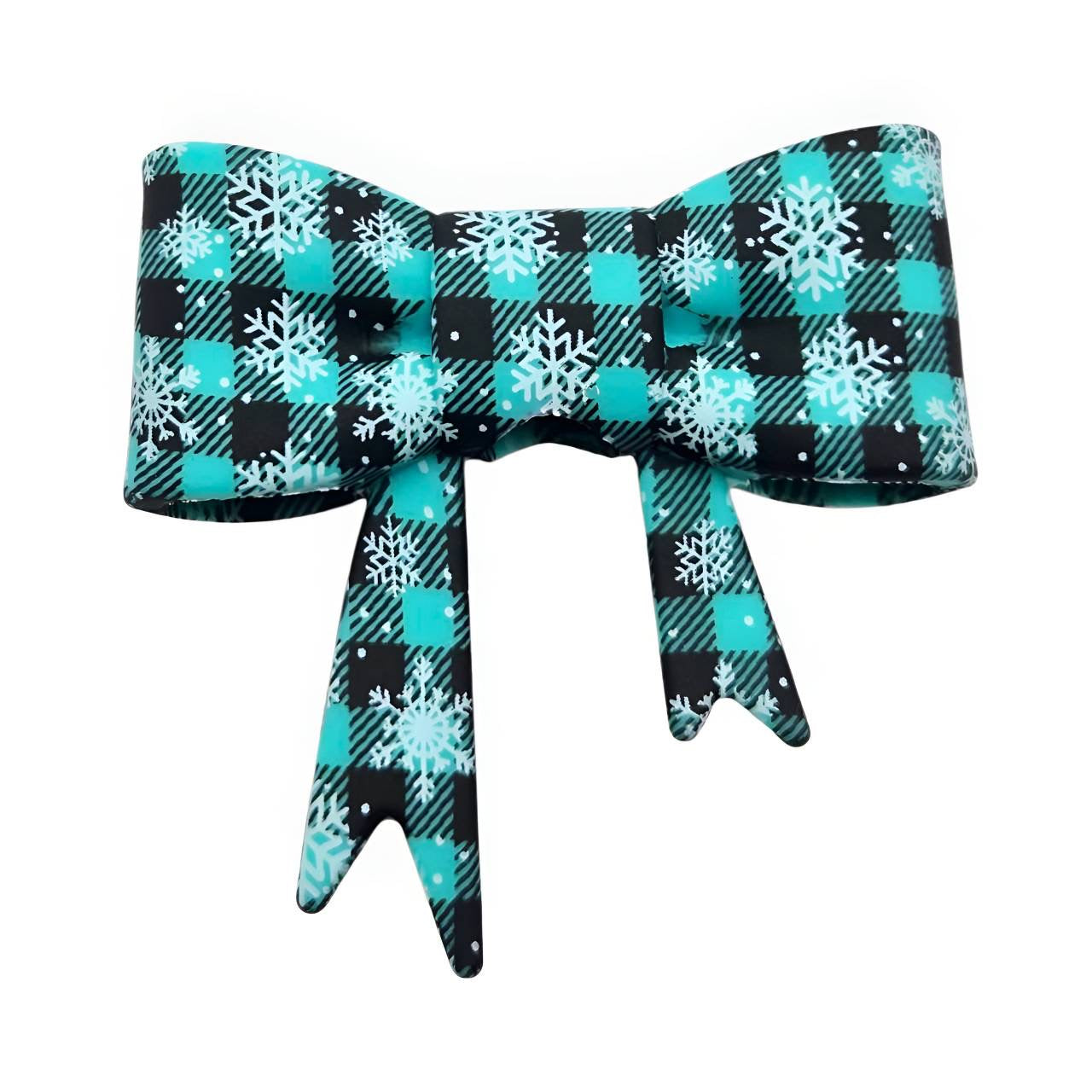 Frostbite Buffalo Large Bow Silicone Focal Bead