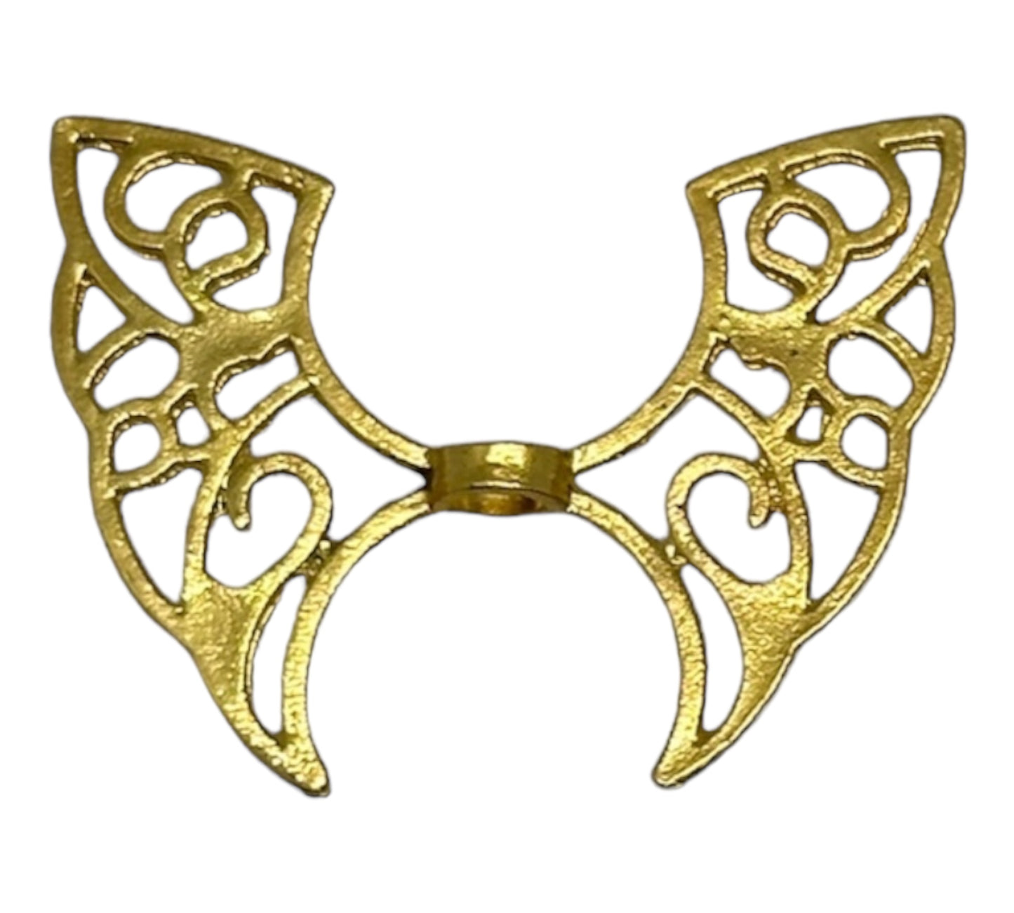 Gold Angel Wing Spacers
