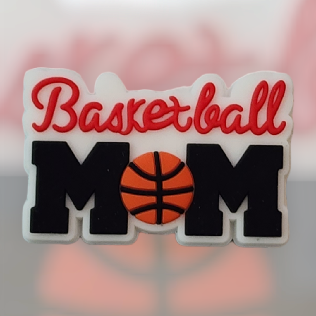 Basketball Mom Focal Bead