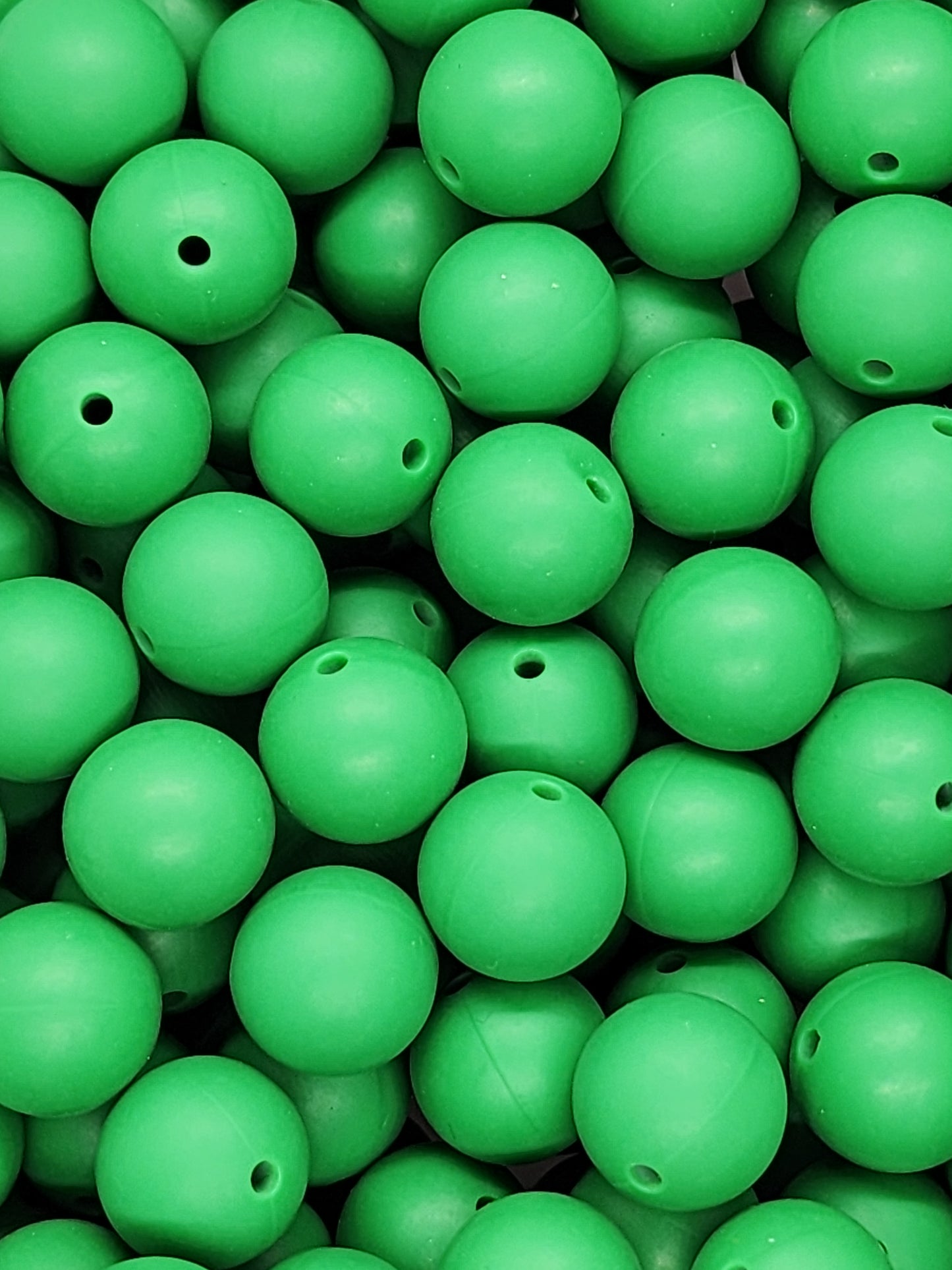 Enchanted Jade 15mm Silicone Beads