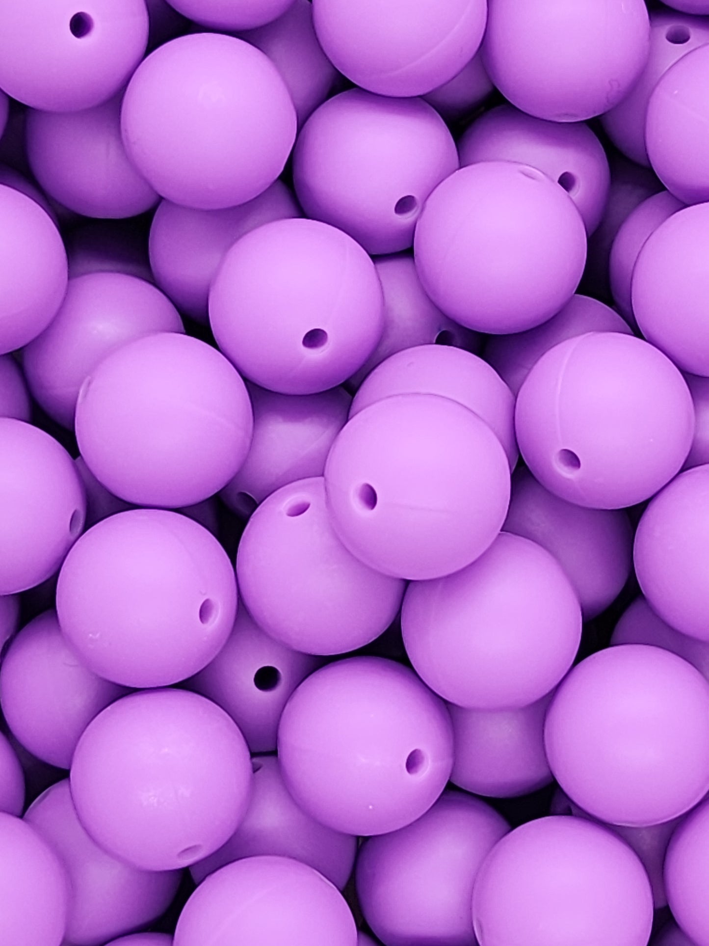 Royal Velvet 15mm Silicone Beads