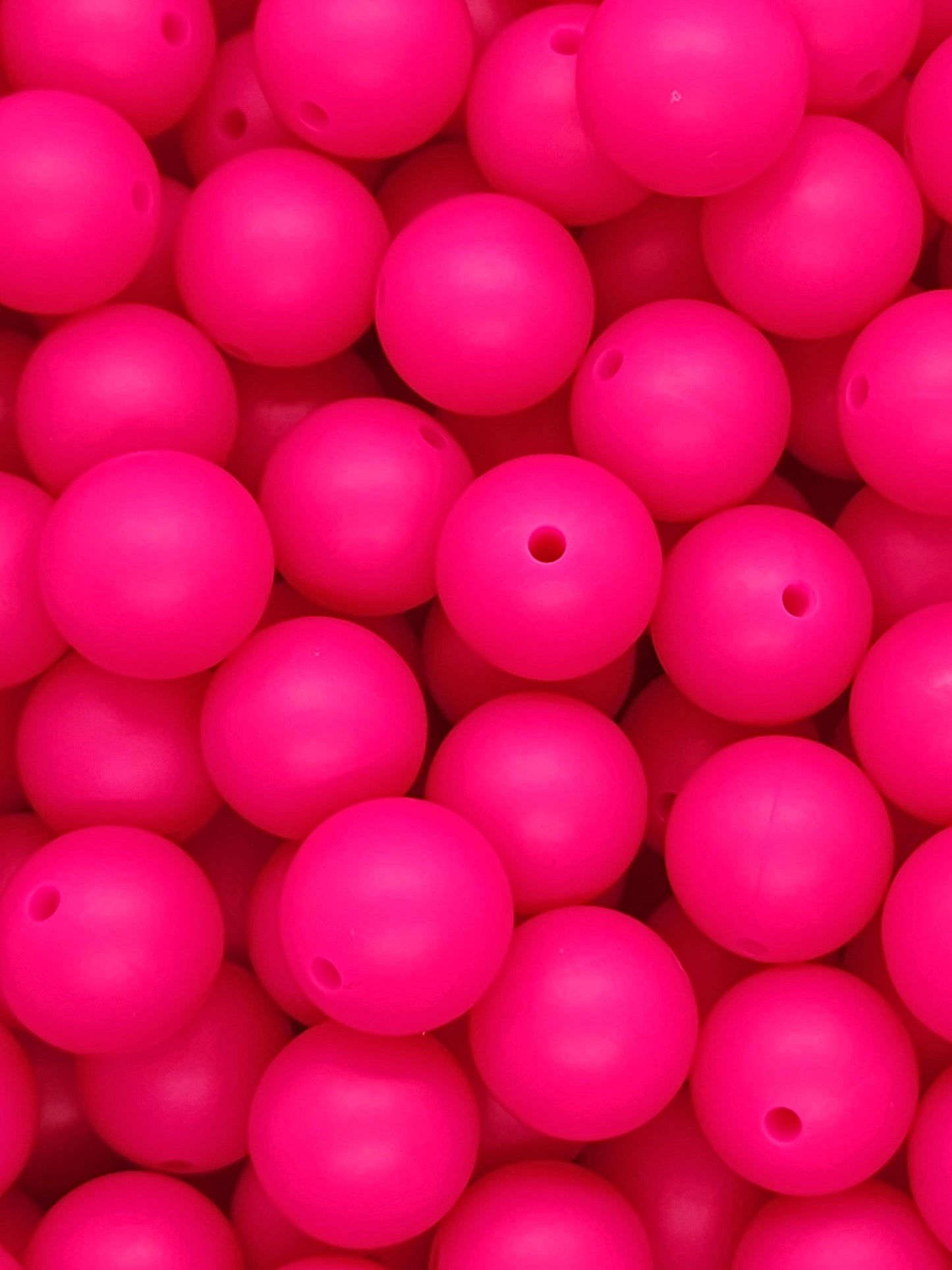 Bubblegum Bliss 15mm Silicone Beads