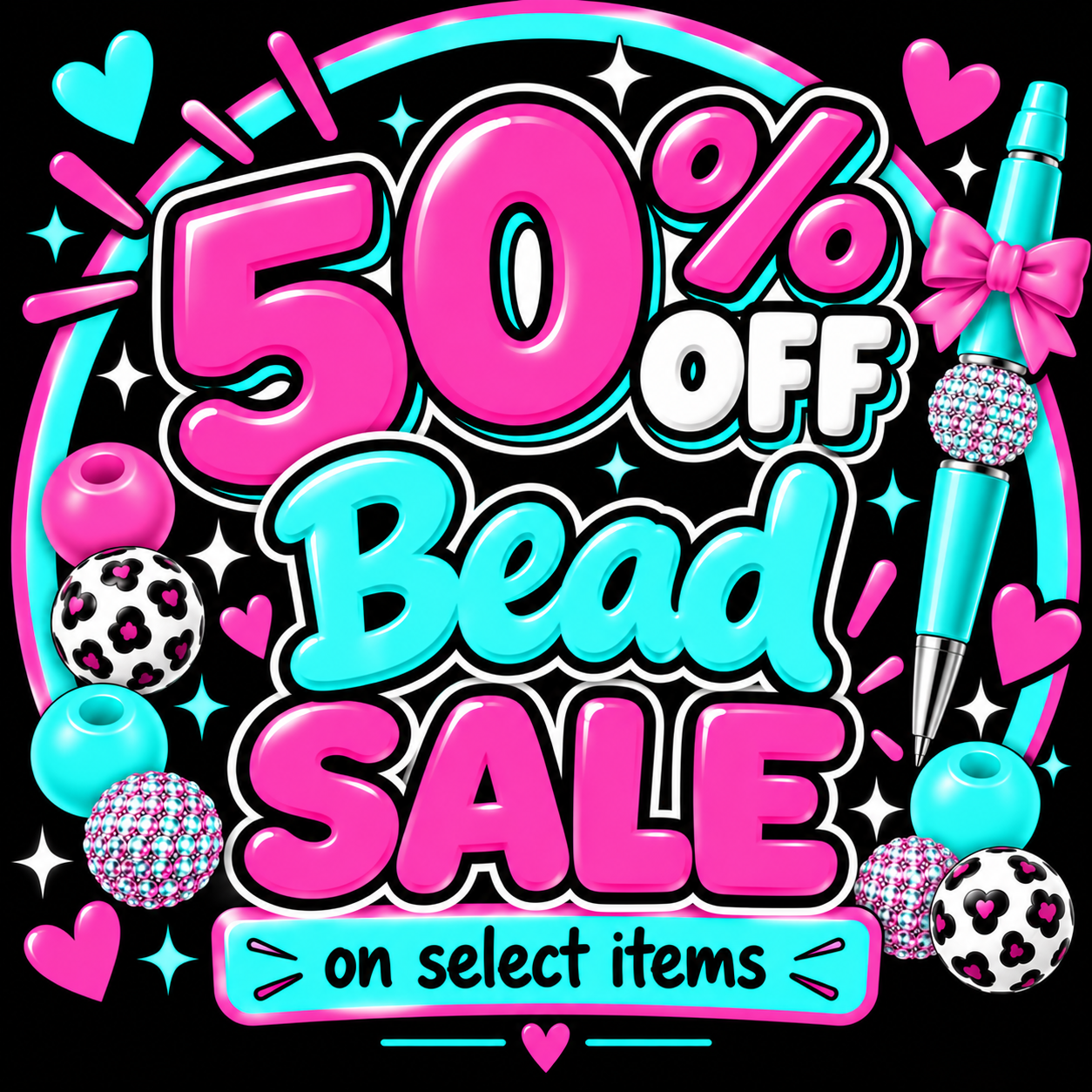 50% Off Select Items