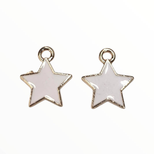 White Star Charm Pack (2 Per Set)