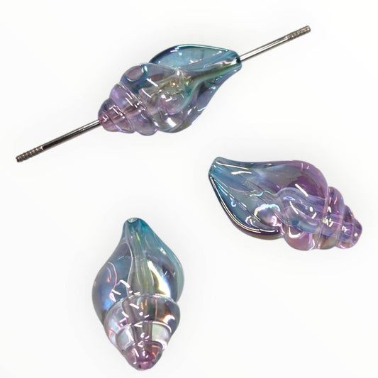 Mermaid Shell Acrylic Beads