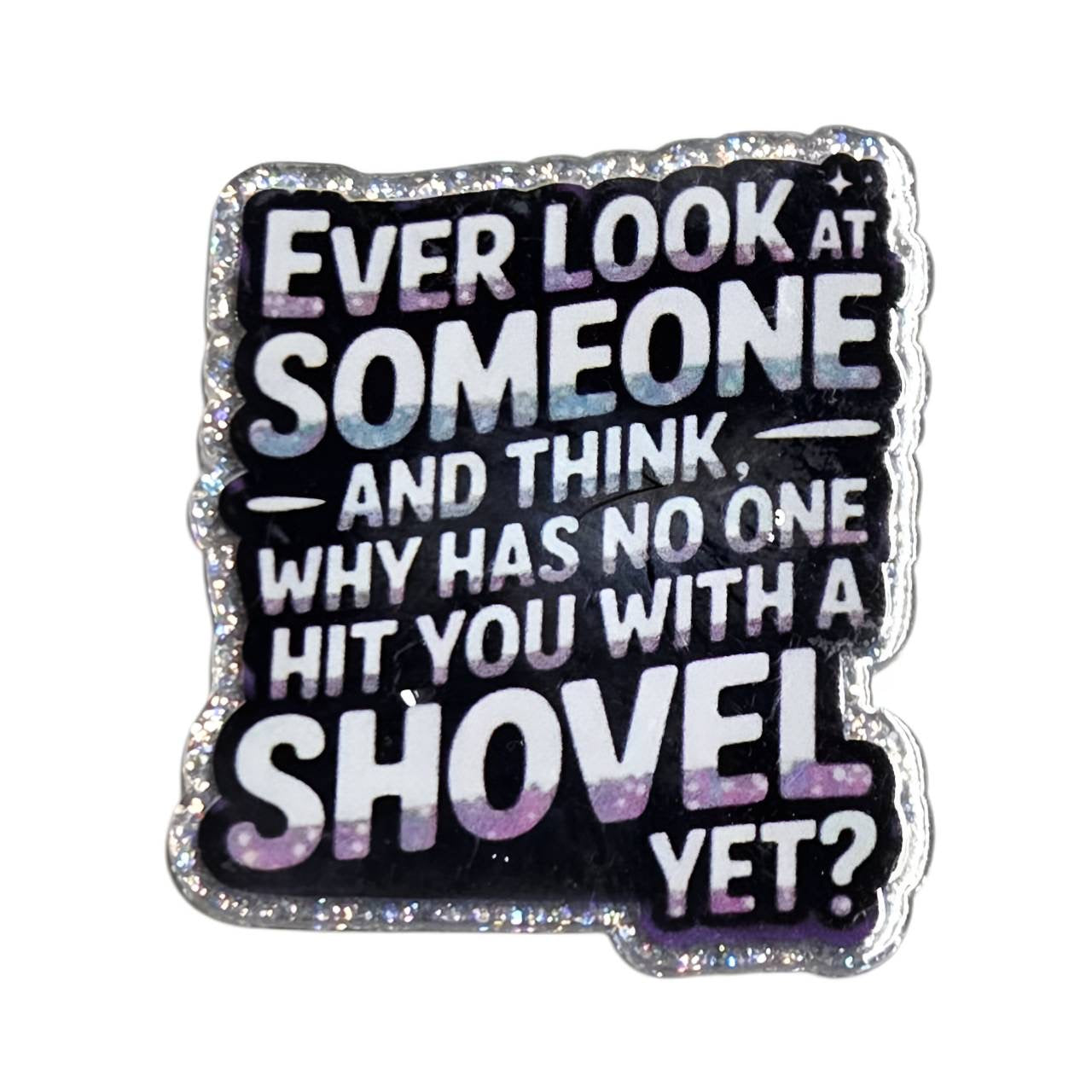 Shovel~ Acrylic Flatbacks (Exclusive Bailey's Beads Design)