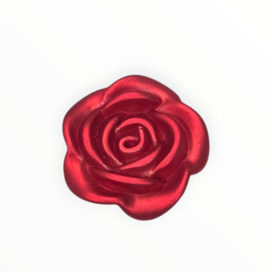 Red Rose Acrylic Beads (Hole NOT BIG Enough for PENS)
