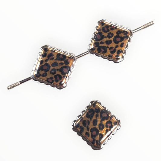 Leopard Acrylic Beads