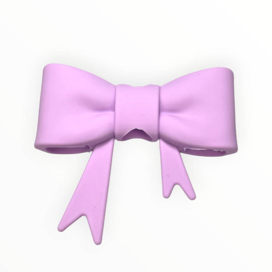 Lavender Large Bow Focal Bead
