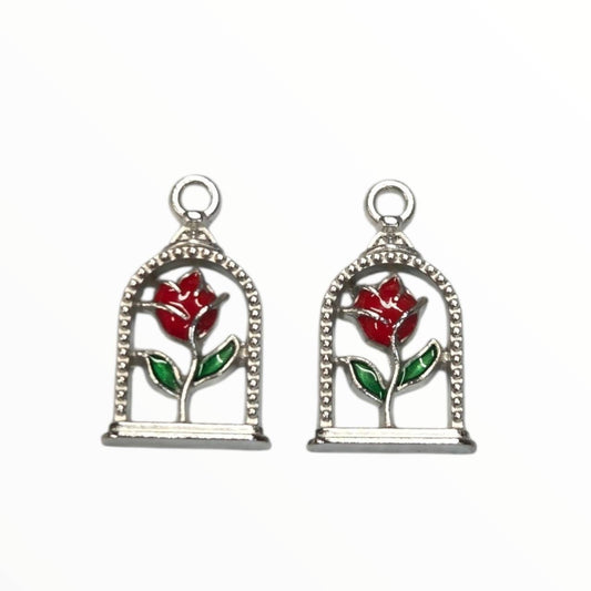 Beauty Rose Charm Pack (2 Per Set)