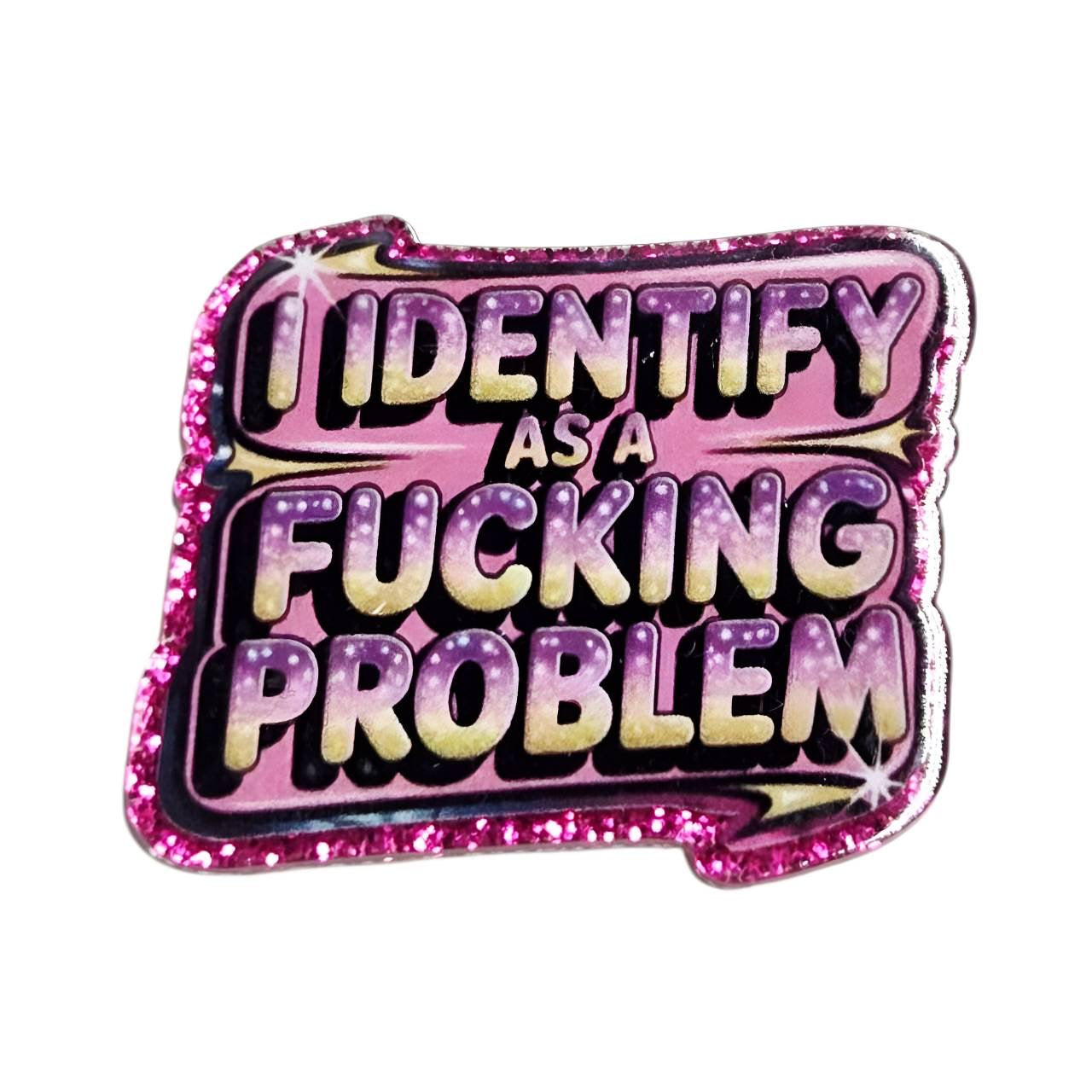 Identify~ Acrylic Flatbacks (Exclusive Bailey's Beads Design)