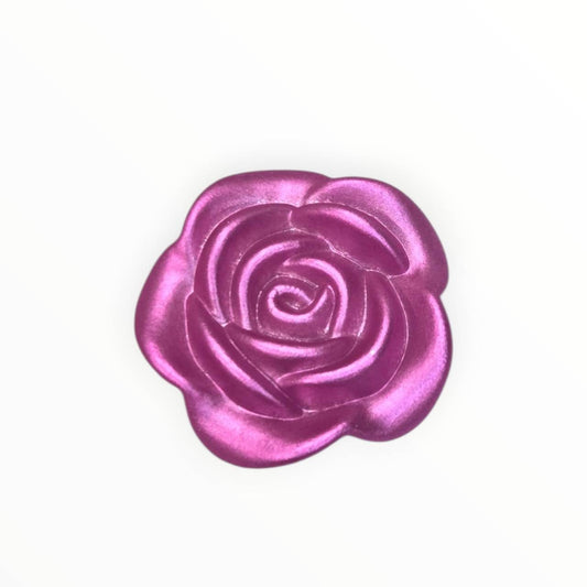 Pink Rose Acrylic Beads (Hole NOT BIG Enough for PENS)