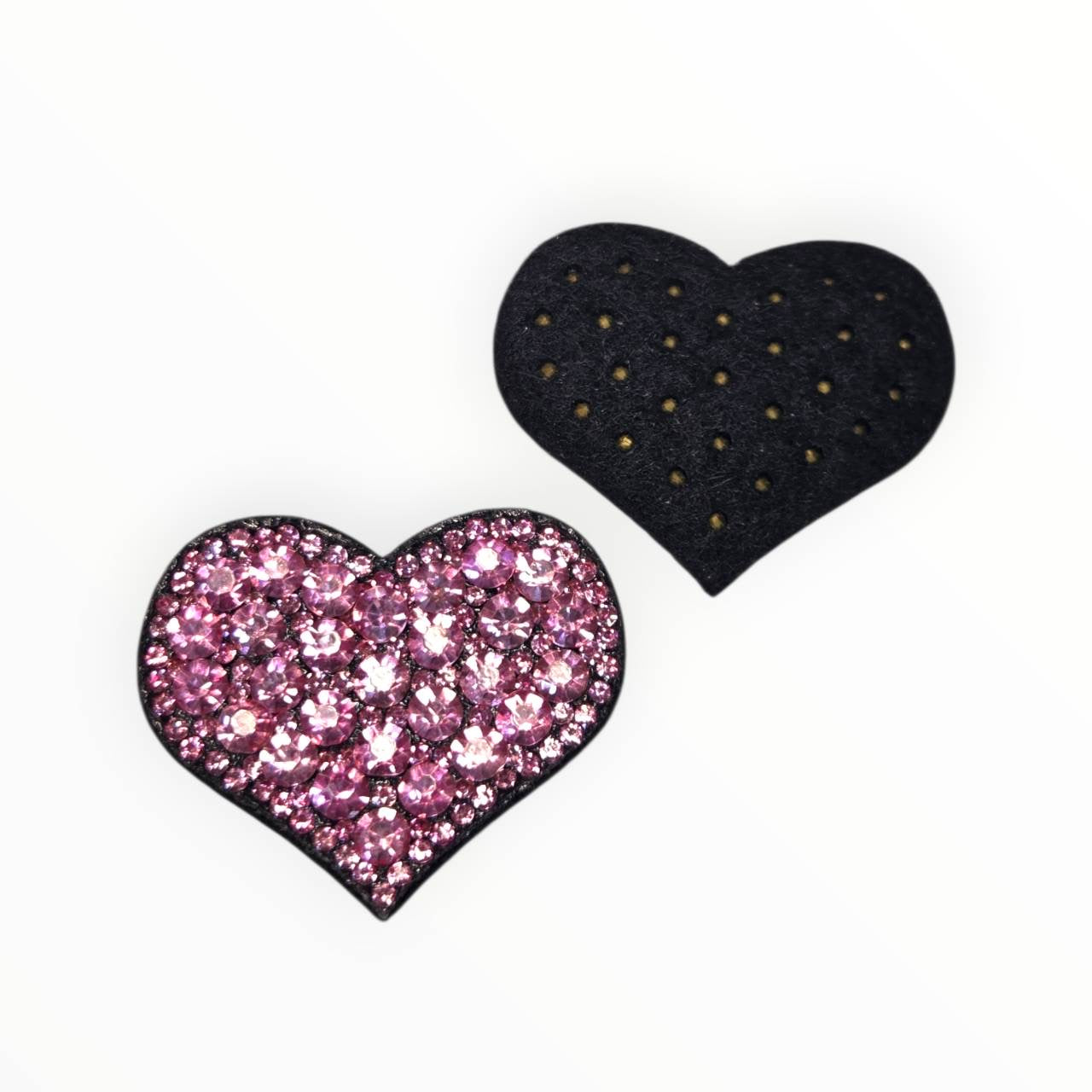 Pink Heart Patches (NO HOLES)
