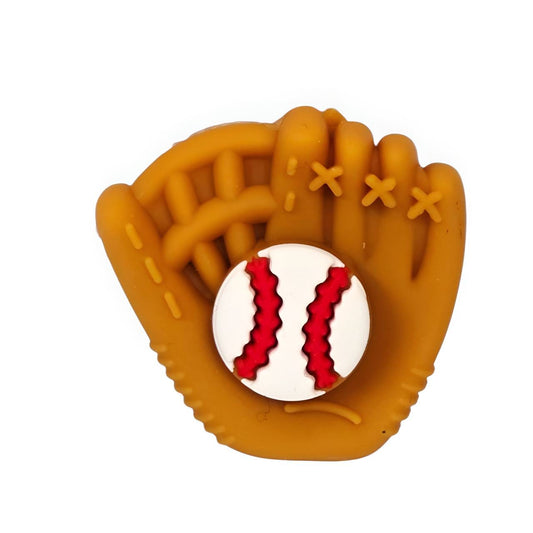 Baseball Mit Silicone Focal Beads