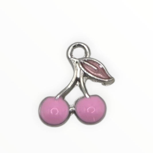 Pink Cherry Charms