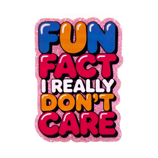 Fun Fact~ Acrylic Flatbacks (Bailey's Beads Custom Design)