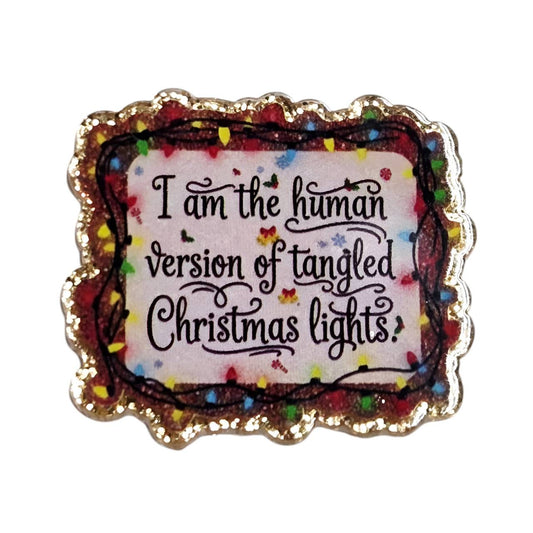 Tangled Christmas Lights~ Acrylic Flatbacks (Exclusive Bailey's Beads Design)
