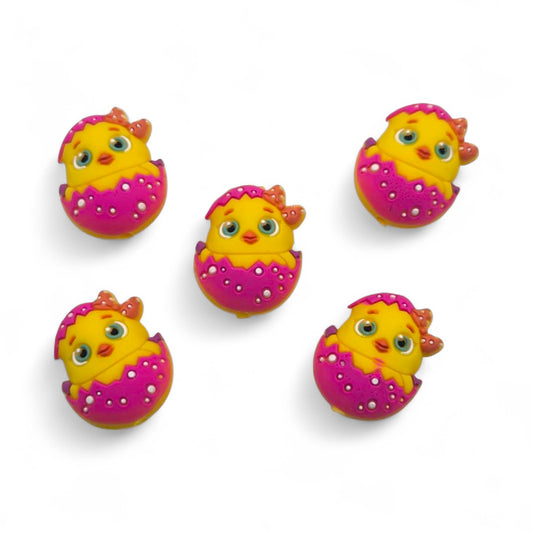 3D Chicky Focal Beads (Custom)