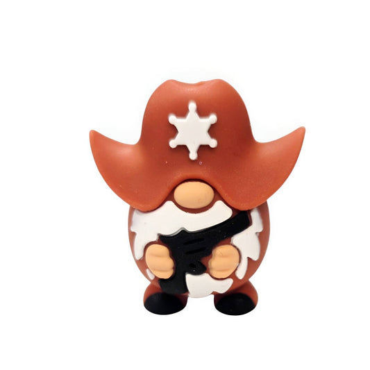 Outlaw Gnome Silicone Focal Beads