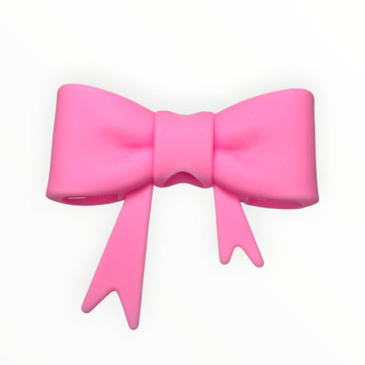 Pink Large Bow Focal Bead