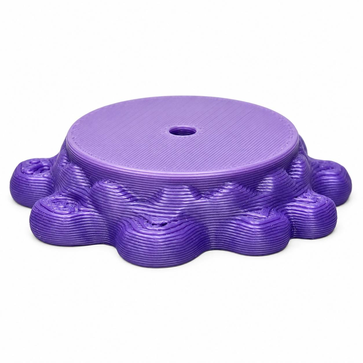 Purple Base 3D Printed Beads (Not Silicone) Exclusive Design