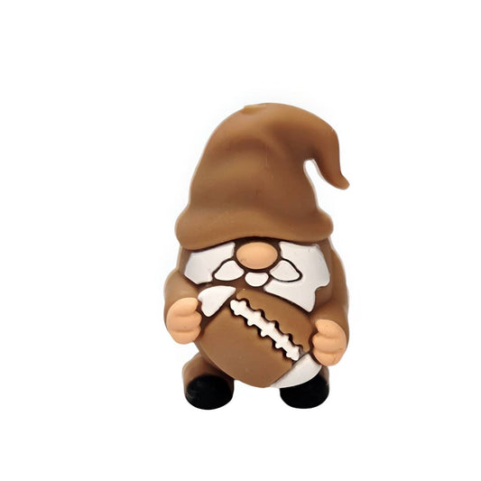 Kickoff Gnome Silicone Focal Beads