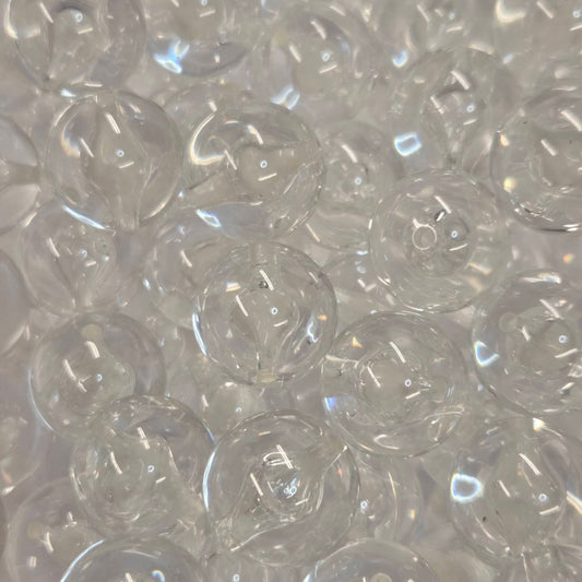 20mm transparent clear bubble acrylic bead