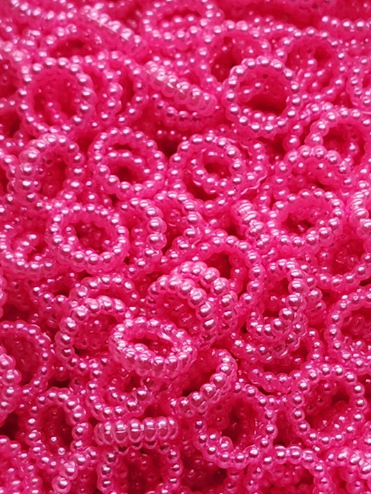 Hot Pink Pearl Spacers