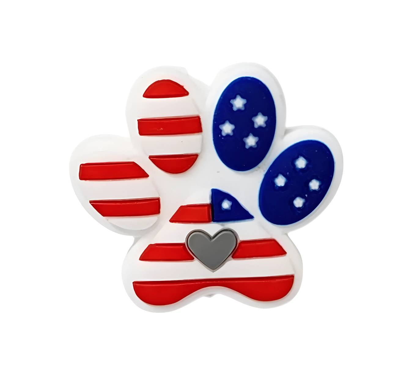 American Dog Paw Focal Beads