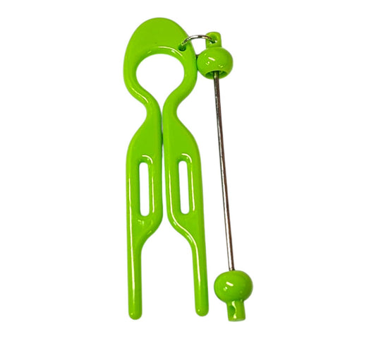 Green Beadable Hair Pin