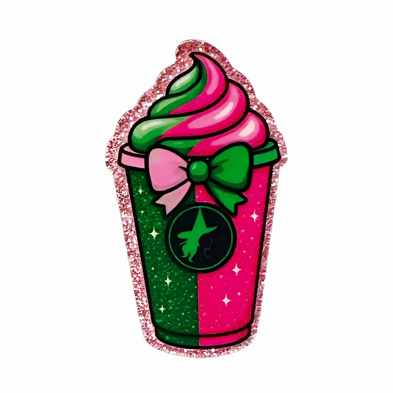 Emerald City Elixir~ Acrylic Flatbacks (Exclusive Bailey's Beads Design)