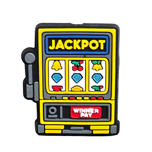 Jackpot Silicone Focal Bead (Custom Design by Bailey's Beads)