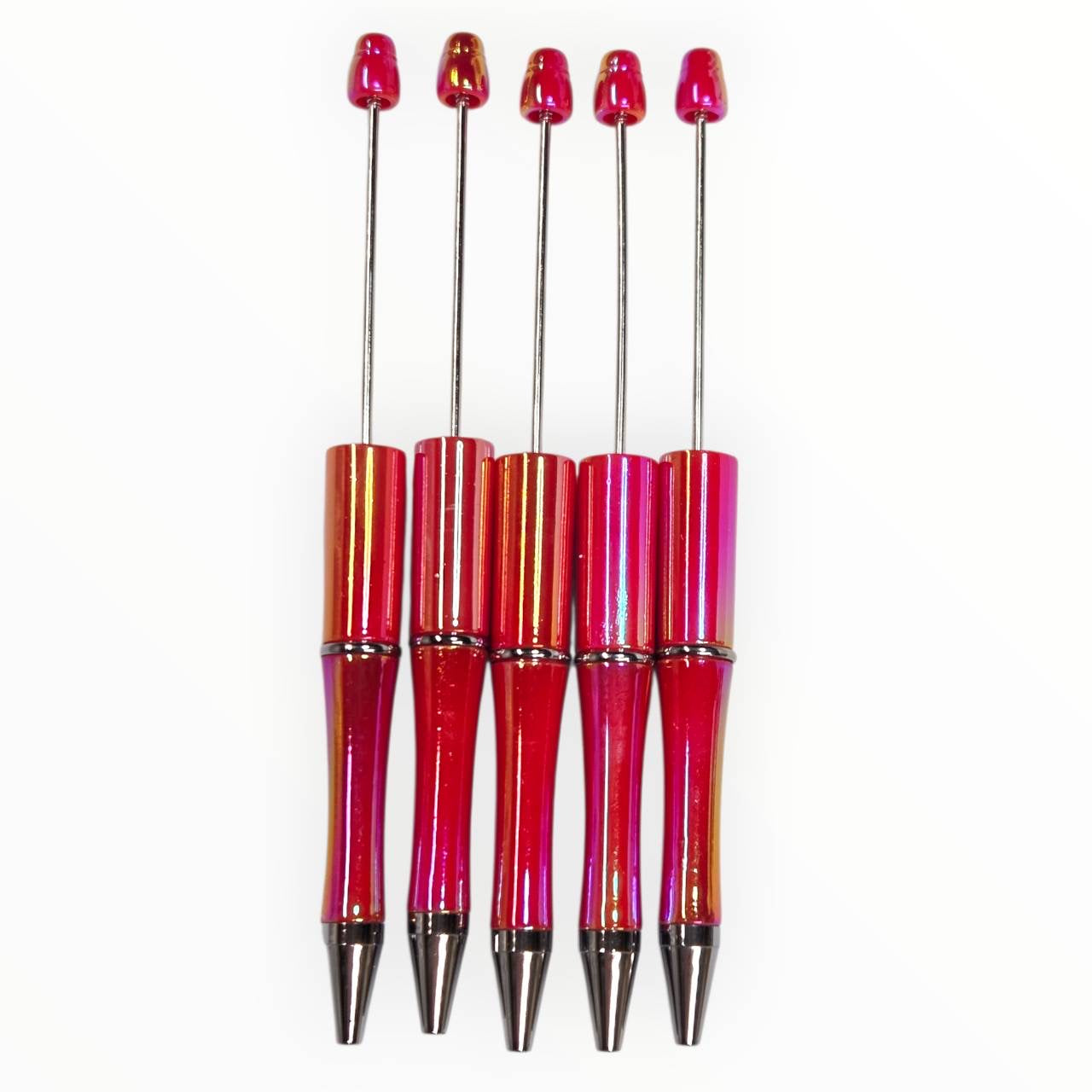 Red Opal Beadable Pens (5 Pack)