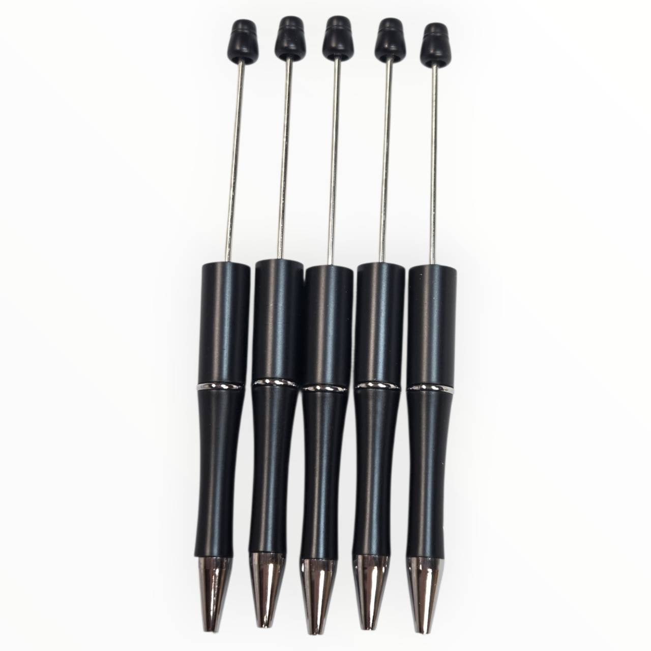 Black Beadable Pen (5 Pack)