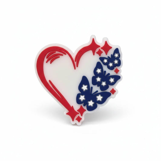 Wings of Hope Silicone Focal Beads