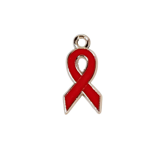 Red Ribbon Charms