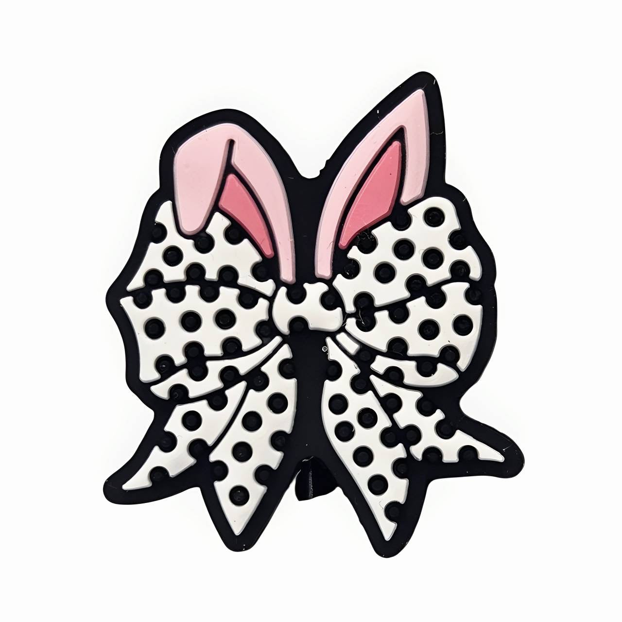 Easter Bow Silicone Focal Beads