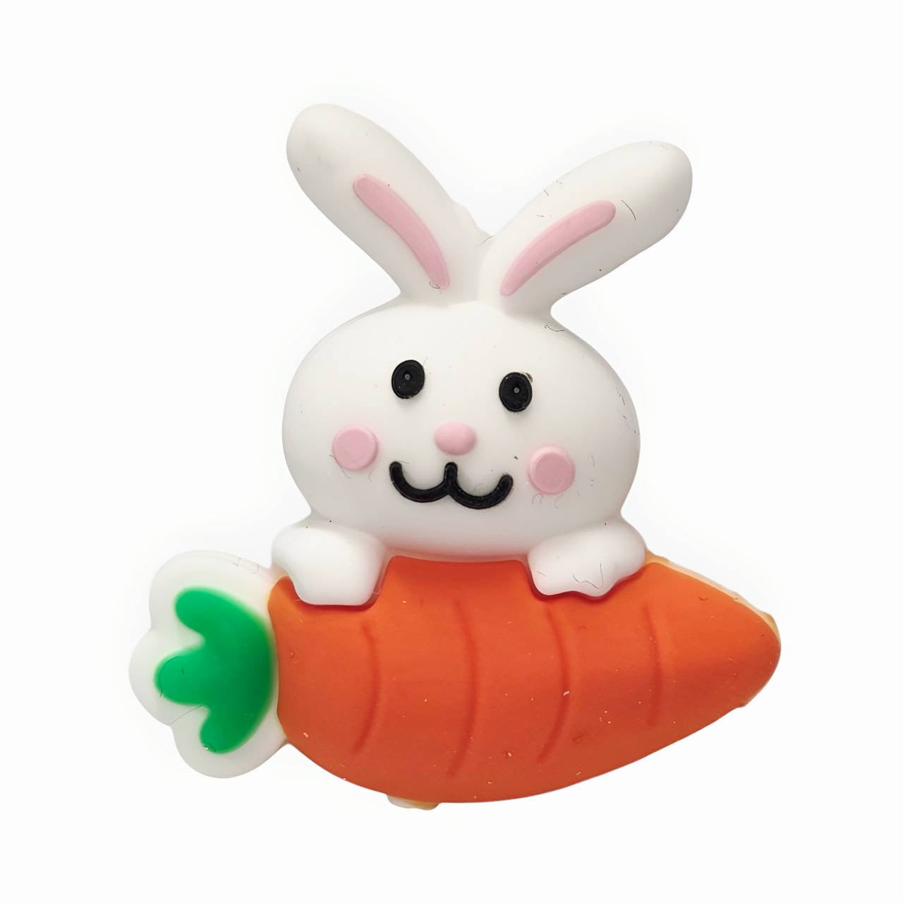 Bunny Carrot Silicone Focal Beads