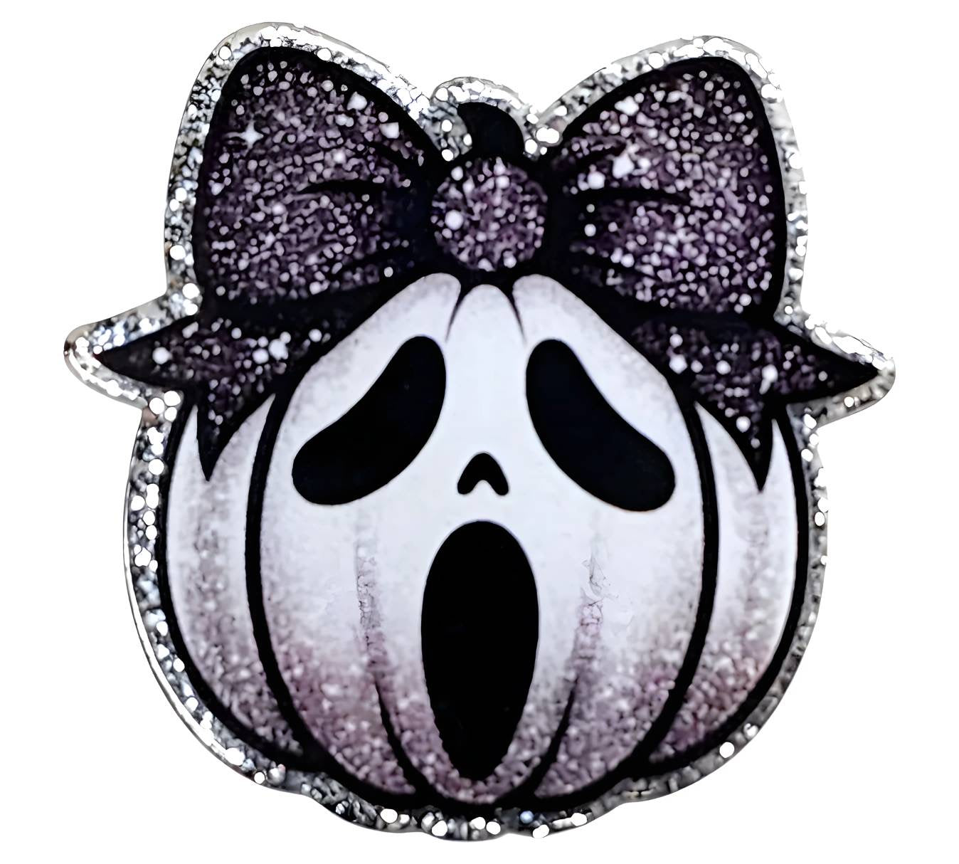 Scream Pumpkin ~Flatback Acrylics~