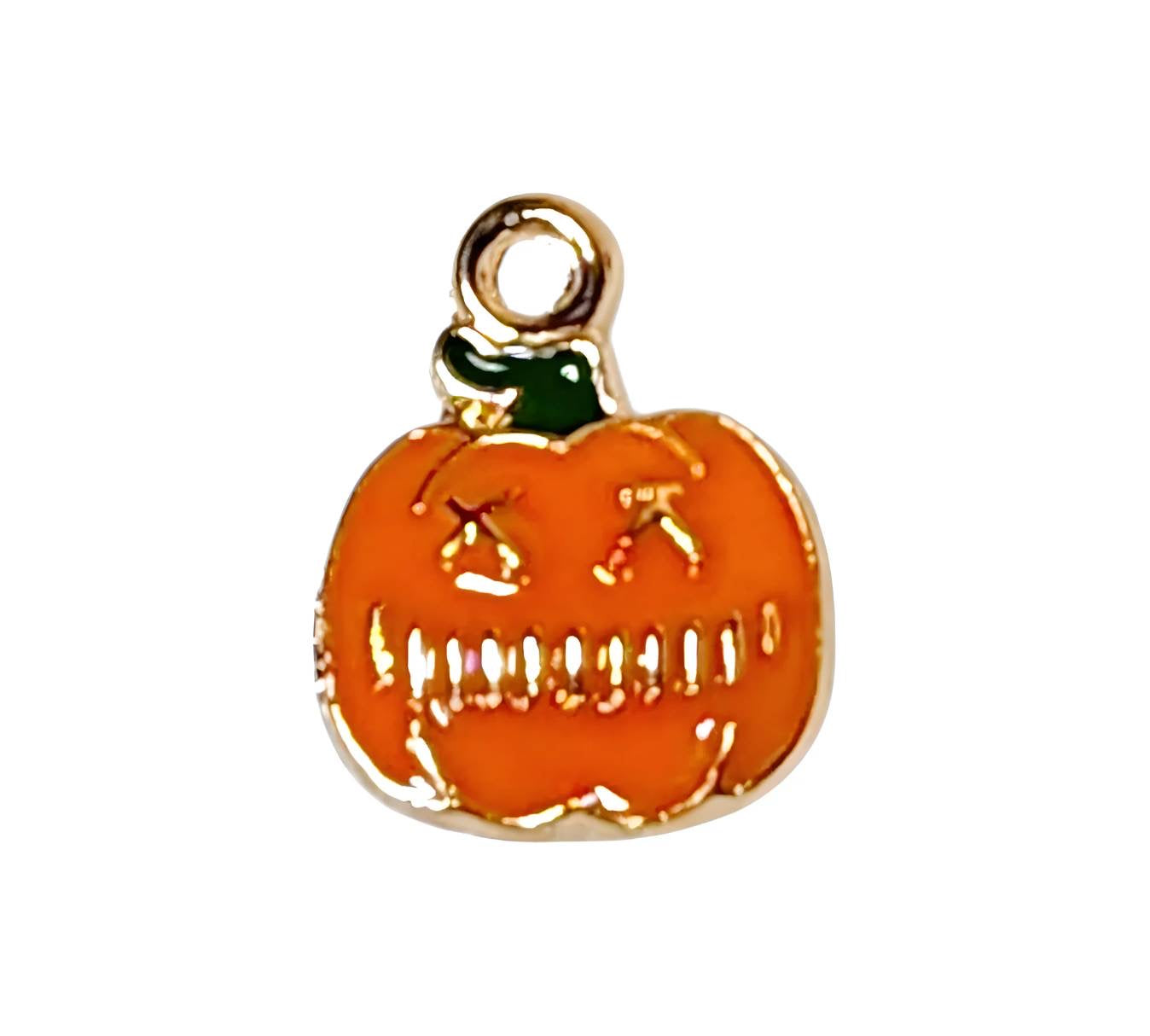 Jack-o-Lantern Charms