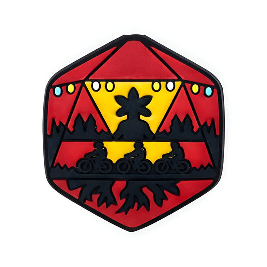 Stranger Danger Silicone Focal Bead (Custom Design by Bailey's Beads)