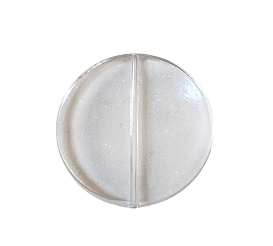 Large Clear Acrylic Discs 1.5mm Holes