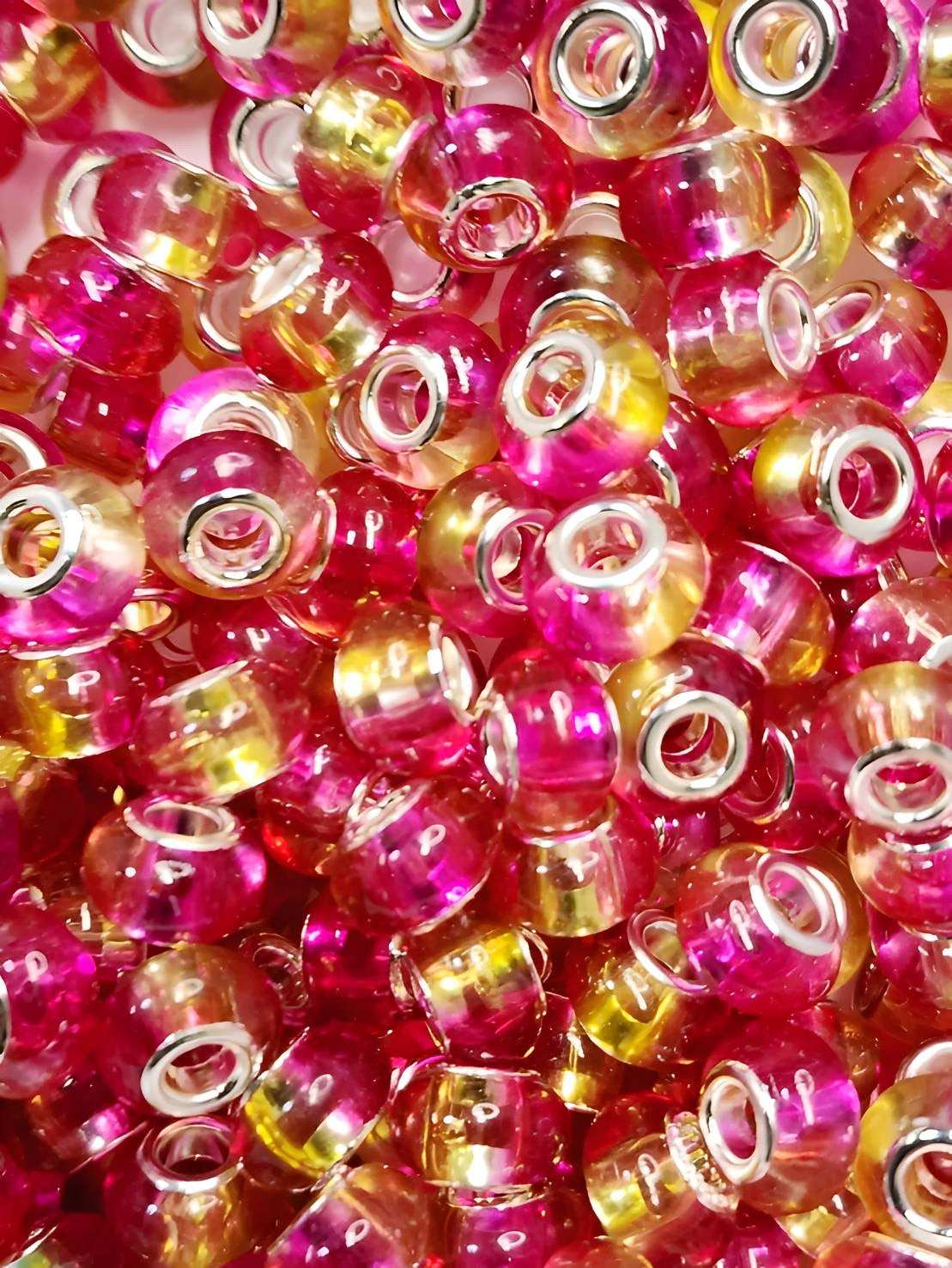 Pink Lemonade(Large Hole Spacers)