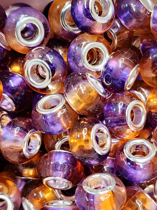 Amethyst Sunset (Large Hole Spacers)