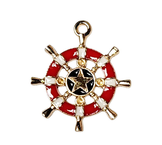 Wheel Plated Charms