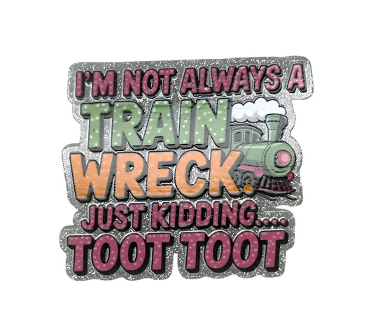 Train Wreck~Flatback Acrylics~ (Exclusive)