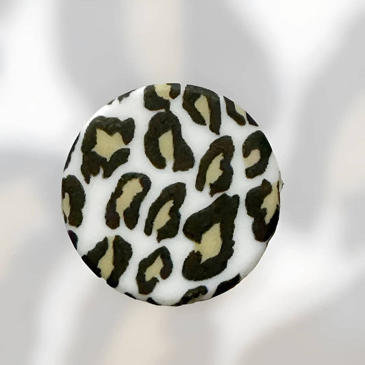 Leopard Print (Round Silicone Focal)